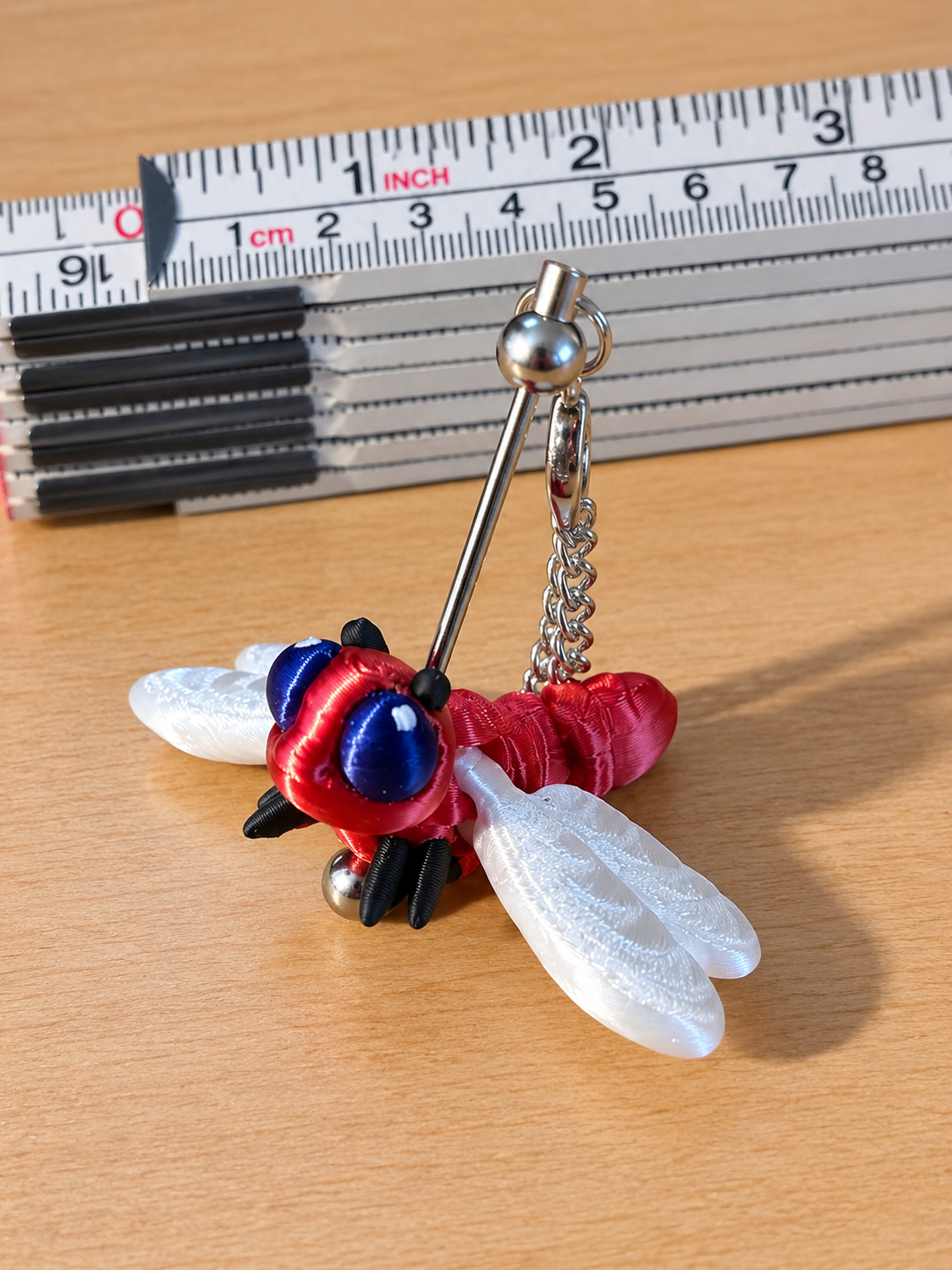 Cinderwing3D Dragonfly Stanley Cup / Keychain Charm
