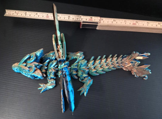 Cinderwing3D Butterfly Dragon – Articulated Fantasy Figurine