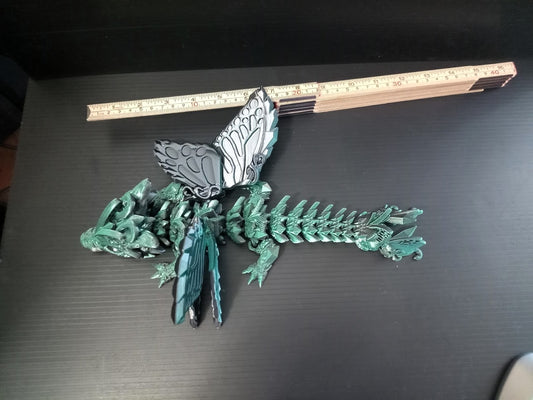 Cinderwing3D Butterfly Dragon – Articulated Fantasy Figurine