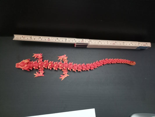 π Rose Dragon β 3D Printed Fantasy Articulated Fidget Dragon
