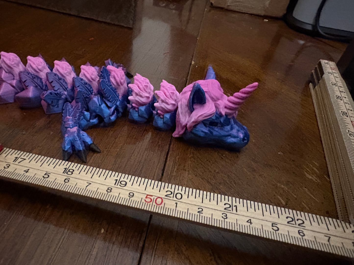 🦄 Articulated Unicorn Dragon – 3D Printed Fantasy Companion