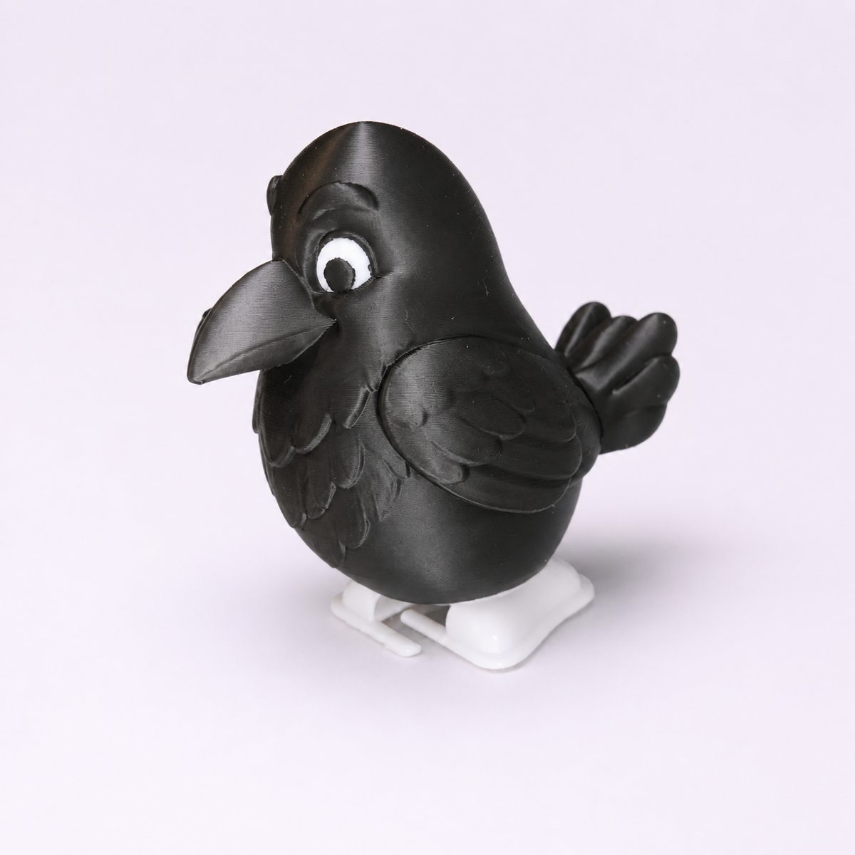 Wind-Up Walking Raven – Two Styles Available
