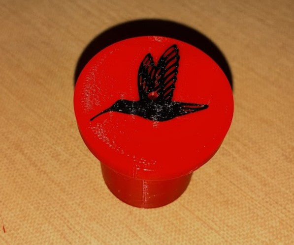 Hanging Hummingbird Feeder with Ant Moat – Hand Feeding Friendly