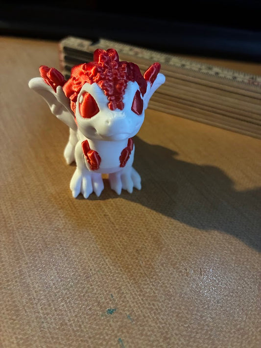 Cinderwing3D Baby Dragon – Articulated Fantasy Figurine