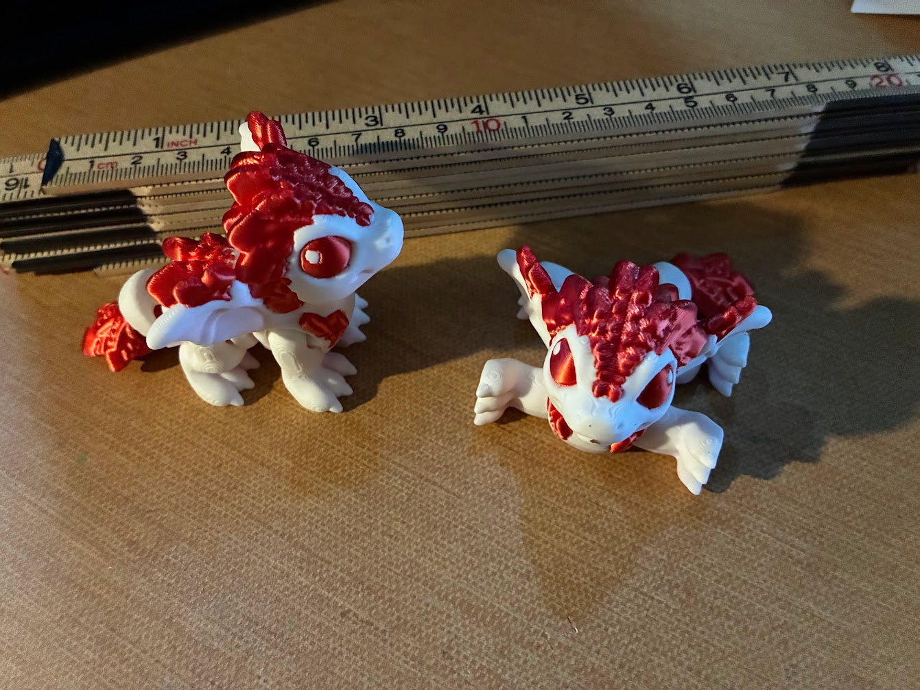 Cinderwing3D Baby Dragon – Articulated Fantasy Figurine