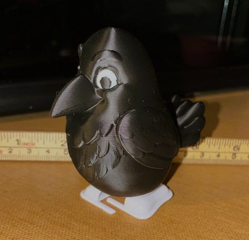 Wind-Up Walking Raven – Two Styles Available