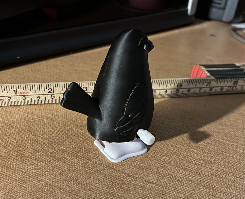 Wind-Up Walking Raven – Two Styles Available