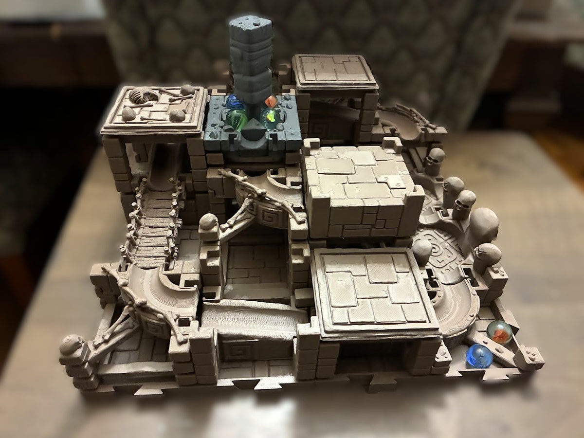 Small Lost Temple Marble Run Set