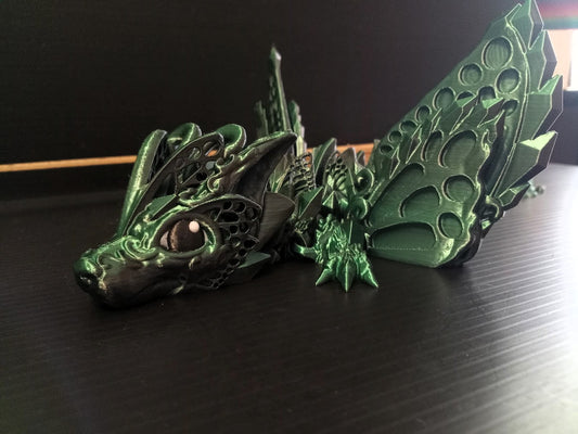 Cinderwing3D Butterfly Dragon – Articulated Fantasy Figurine