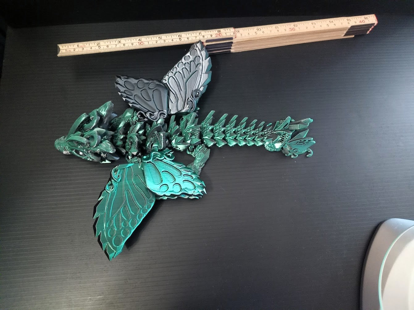 Cinderwing3D Butterfly Dragon – Articulated Fantasy Figurine