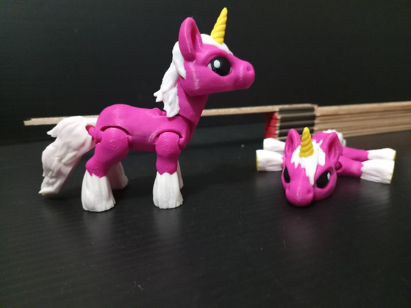 🦄 Articulated Unicorn Fidget Toy – Cinderwing3D Design