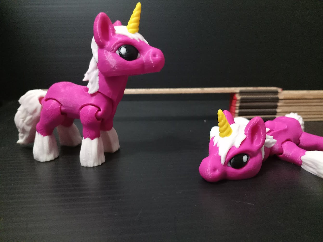 🦄 Articulated Unicorn Fidget Toy – Cinderwing3D Design