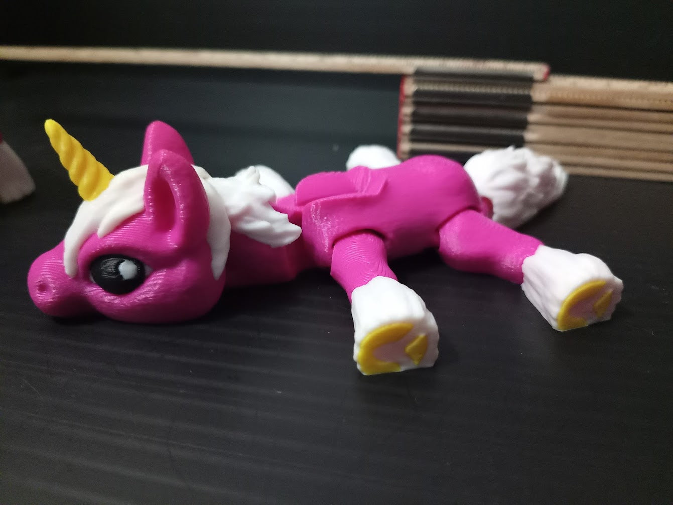 🦄 Articulated Unicorn Fidget Toy – Cinderwing3D Design