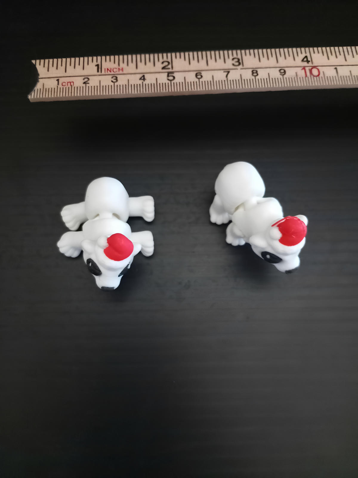 Cinderwing3D Polar Bear Mini – 3D Printed Articulated Fidget Toy, Cute Desk Companion & Collectible Figure