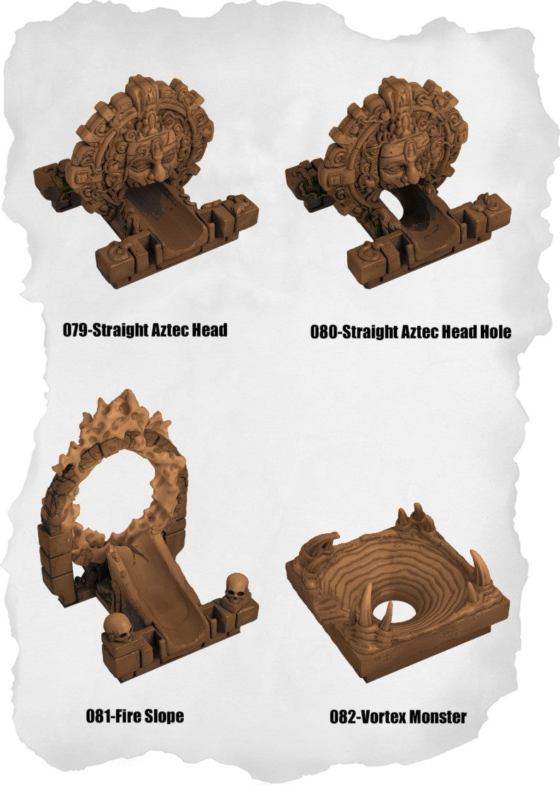 Lost Temple Marble Run – Build Your Own Course