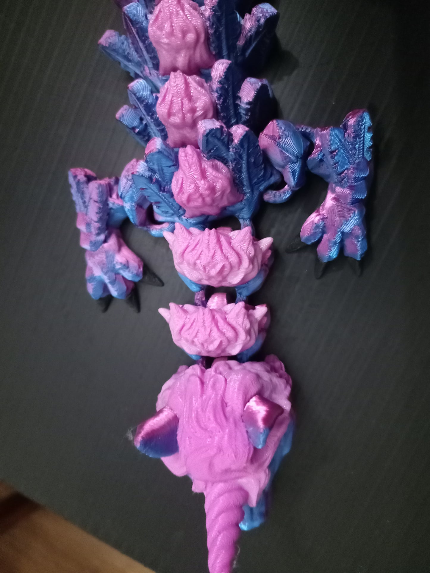 🦄 Articulated Unicorn Dragon – 3D Printed Fantasy Companion
