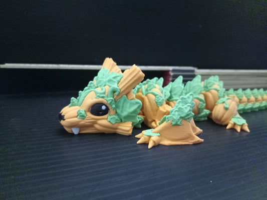 🎃 Small Pumpkin Dragon – Cinderwing3D Halloween Fantasy Collectible