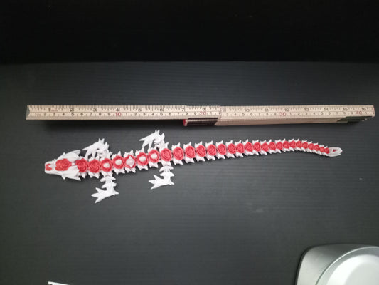 🌹 Rose Dragon – Articulated Fantasy Collectible (Cinderwing3D Inspired)