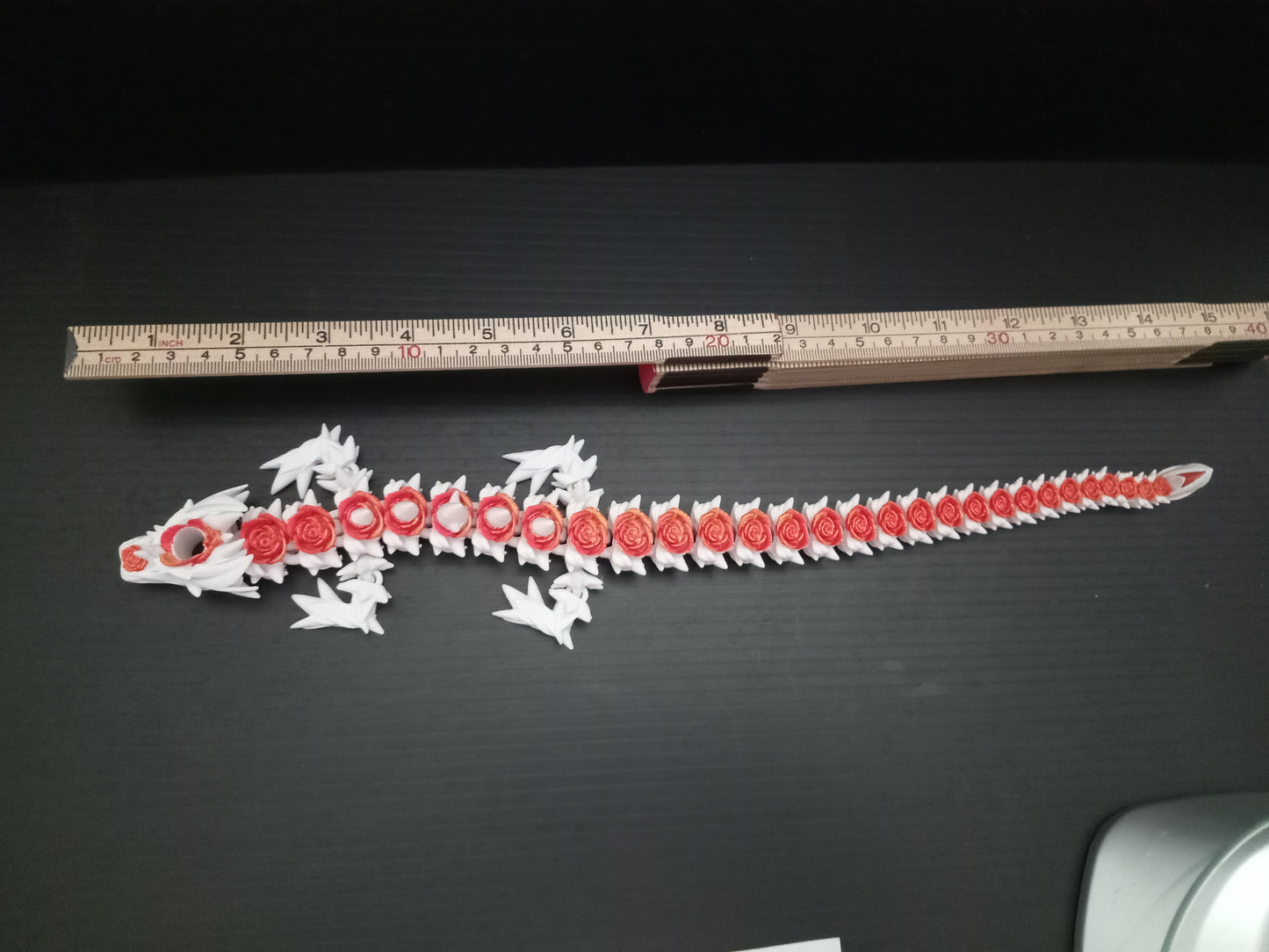 🐉 Cinderwing3D Dragon Tumbler Straw Topper – “Cinder Dragon”