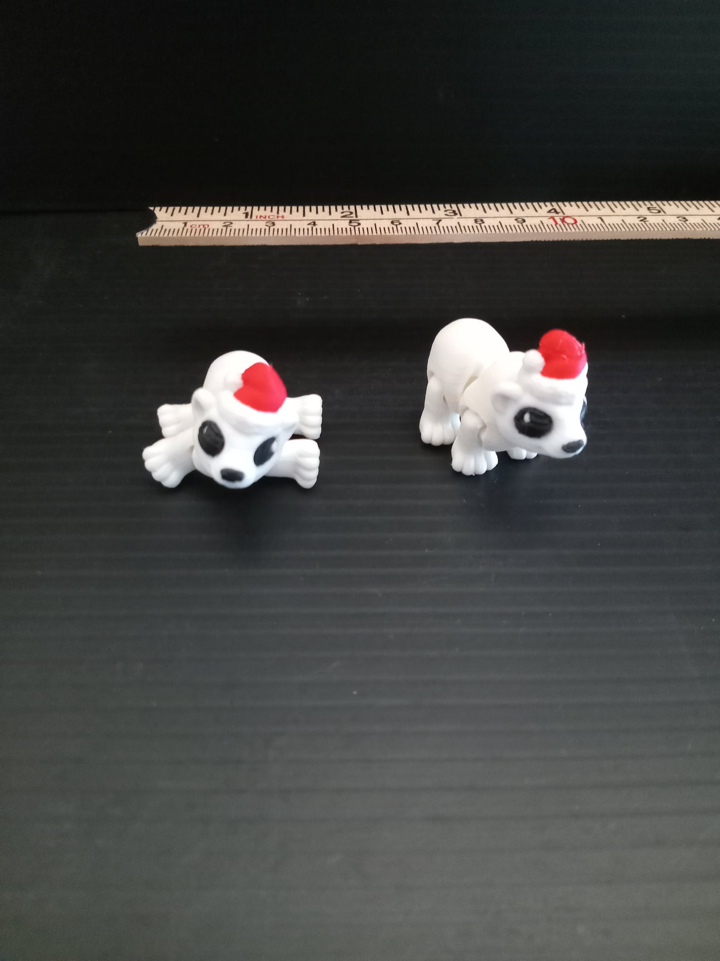 Cinderwing3D Polar Bear Mini – 3D Printed Articulated Fidget Toy, Cute Desk Companion & Collectible Figure