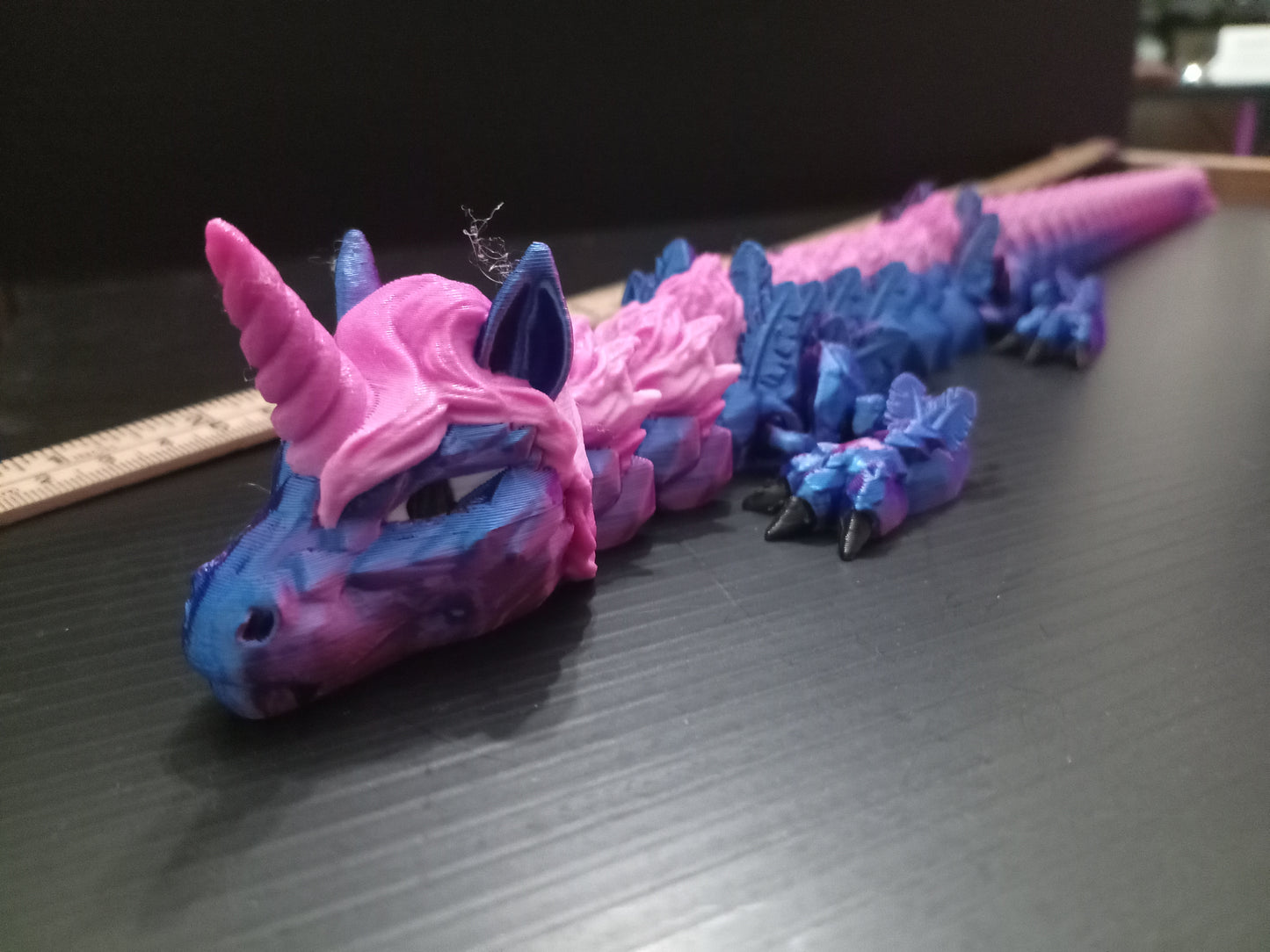 🦄 Articulated Unicorn Dragon – 3D Printed Fantasy Companion