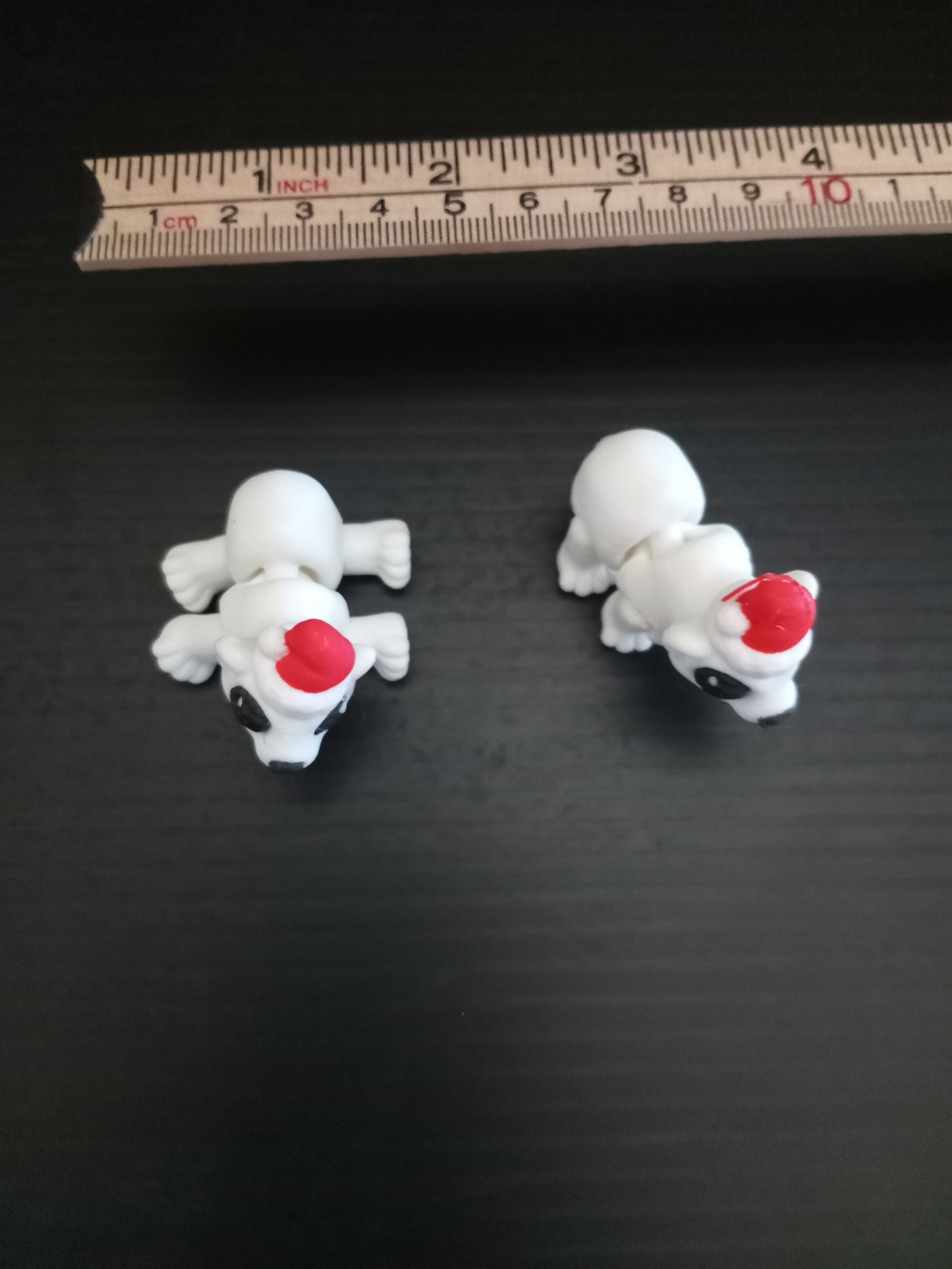 Cinderwing3D Polar Bear Mini – 3D Printed Articulated Fidget Toy, Cute Desk Companion & Collectible Figure