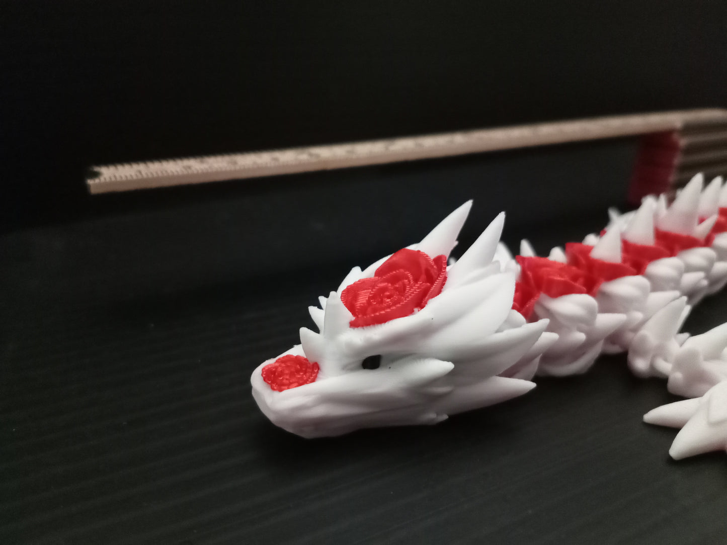 🌹 Rose Dragon – Articulated Fantasy Collectible (Cinderwing3D Inspired)