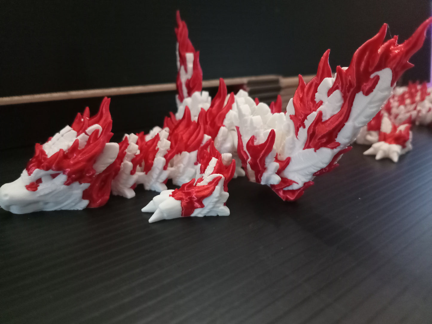 🔥 Phoenix Dragon – Cinderwing3D Articulated 3D Printed Fantasy Dragon 🐉✨